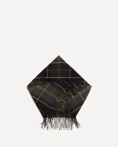 Barbour Sciarpa Stanway Classic Tartan In Green