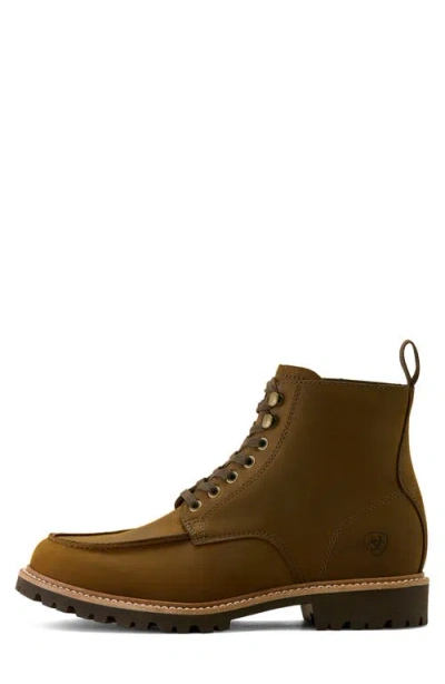Ariat Split Rock Moc Toe Western Boot In Brown