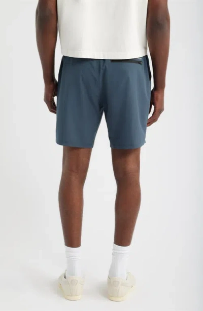 Santo Studio Word Tech Shorts In Blue