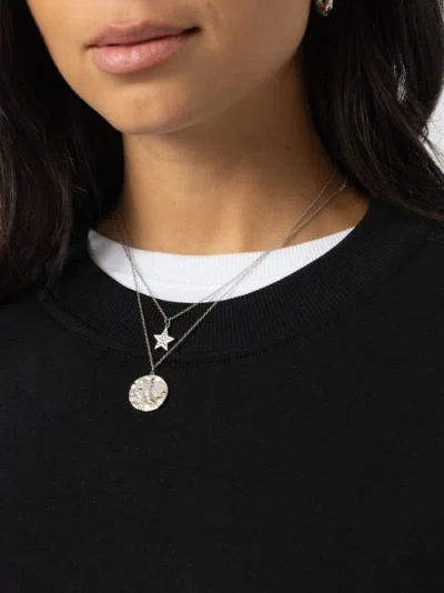 Saint + Sofia Victory Sweatshirt In Black