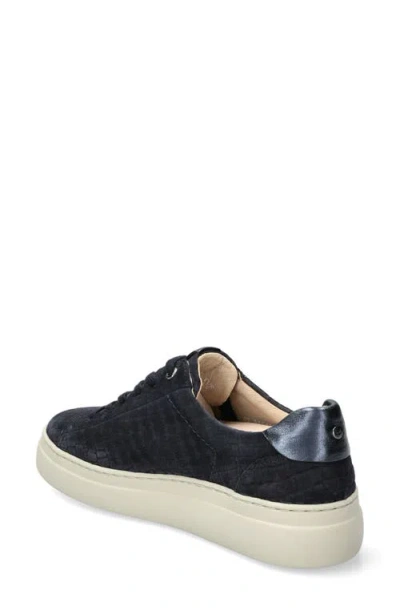 Mephisto Dotty Lace-up Sneaker In Blue