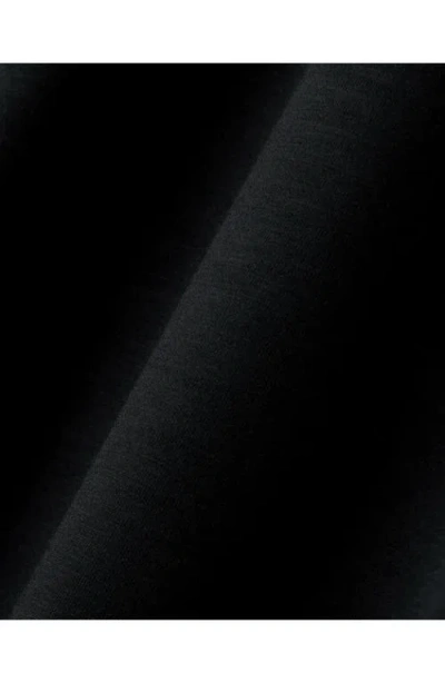 Rhone Dreamstate Quarter Zip Pullover In Black