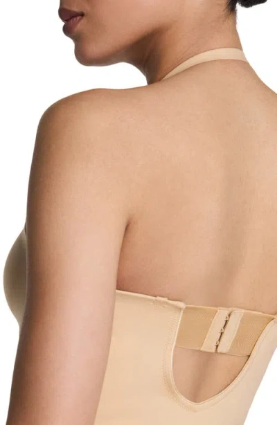 Spanx ® Convertible Mid-thigh Bodysuit In Neutral
