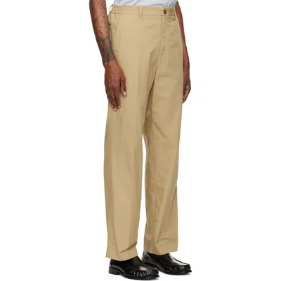A.p.c. Straight-leg Casual Trousers In Neutral
