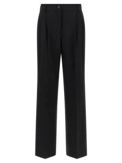 Dolce & Gabbana Tailored Flared Pants In Black