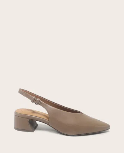 Gentle Souls Ginette Slingback Pump In Neutral