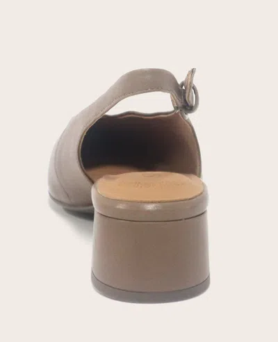 Gentle Souls Ginette Slingback Pump In Neutral
