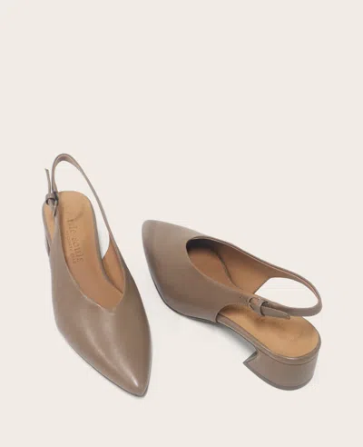 Gentle Souls Ginette Slingback Pump In Neutral
