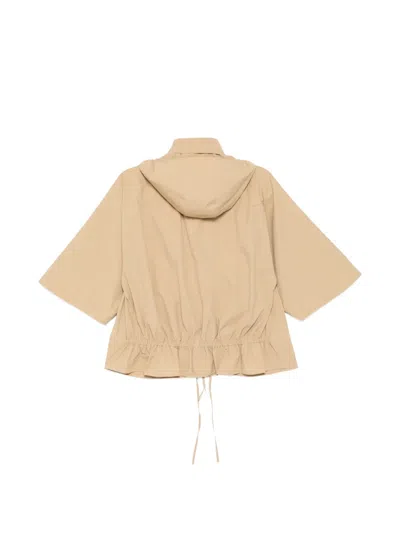 Less Raglan-sleeve Hooded Jacket In Multi