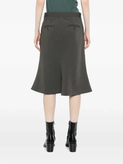 Jnby Flared Midi Skirt In Multi