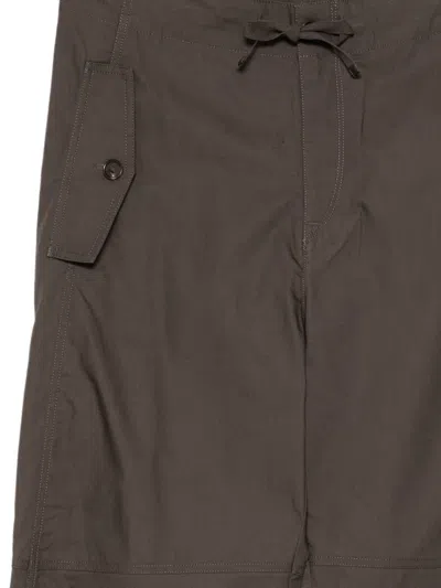 Less Cotton Barrel-leg Pants In Multi