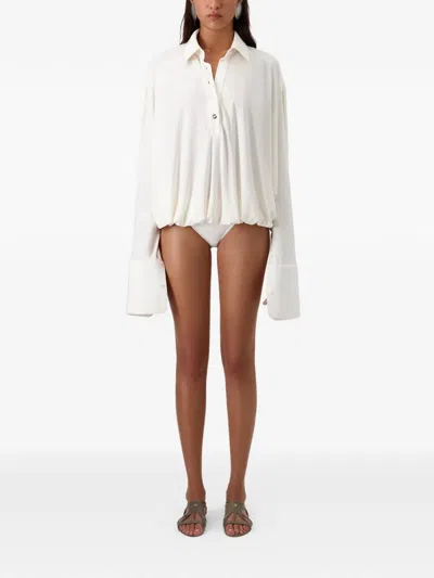 Coperni Top - Blanco In White