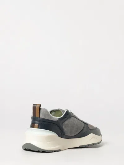 Fendi Flow Low-top Sneakers In Suede And Smooth Calf Leather In Multi