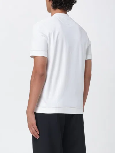 Fendi T-shirt With Logo Application In White