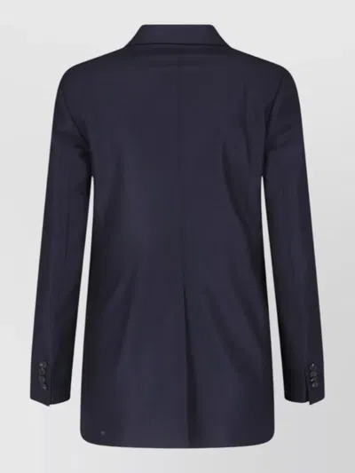 Tagliatore Double-breasted Blazer In Blue