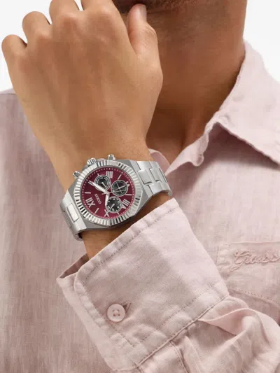 Guess Usa 에쿼티 44mm 시계 In Multi
