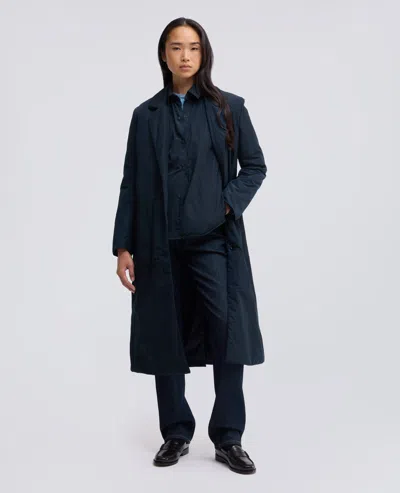 Aspesi Camicia Sfoderata In Tessuto Tecnico - Blu Nero In Blu Nero