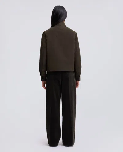 Aspesi Button-up Patch-pocket Jacket In Brown