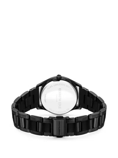 Kenneth Cole 로마 숫자 서브 다이얼 34mm 시계 In Black