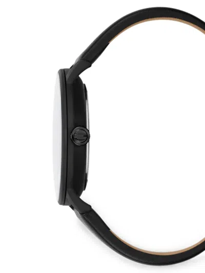 Kenneth Cole 뉴욕 레더 42mm 시계 In Multi