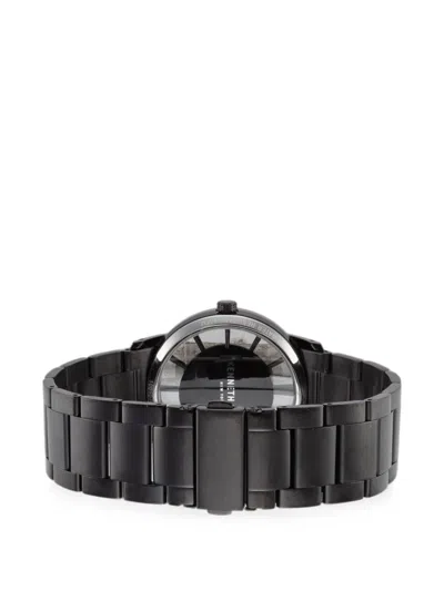 Kenneth Cole 투명 다이얼 링크 브레이슬릿 43.5mm 시계 In Black