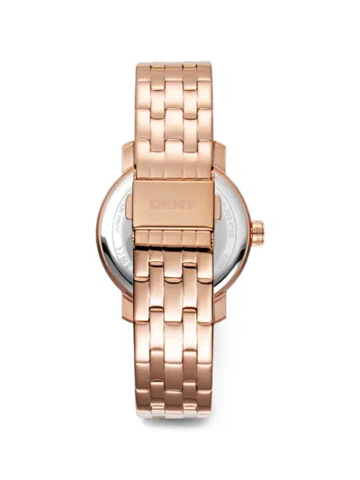 Dkny 로고 디테일 36mm 시계 In Brown
