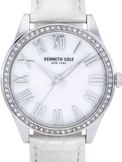 Kenneth Cole 크리스털 베젤 39mm 시계 In Metallic