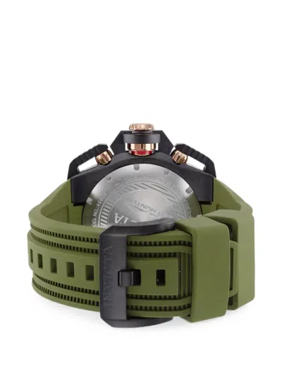 Invicta 씨 헌터 크로노그래프 57mm 시계 In Green