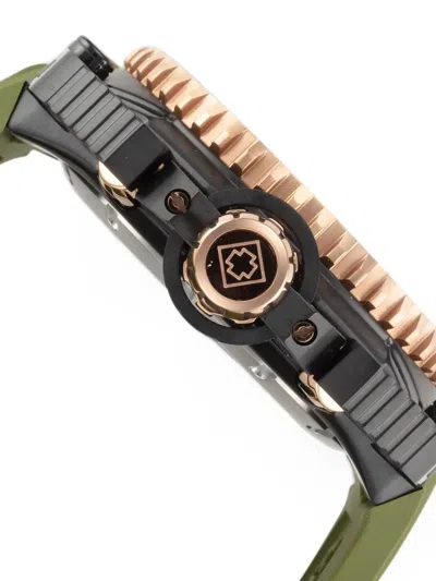 Invicta 씨 헌터 크로노그래프 57mm 시계 In Green
