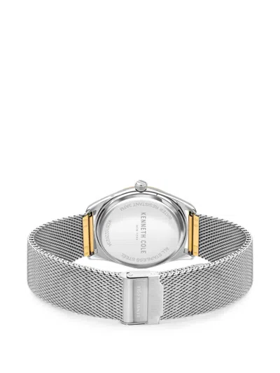 Kenneth Cole 클래식 메시 스트랩 41mm 시계 In Metallic