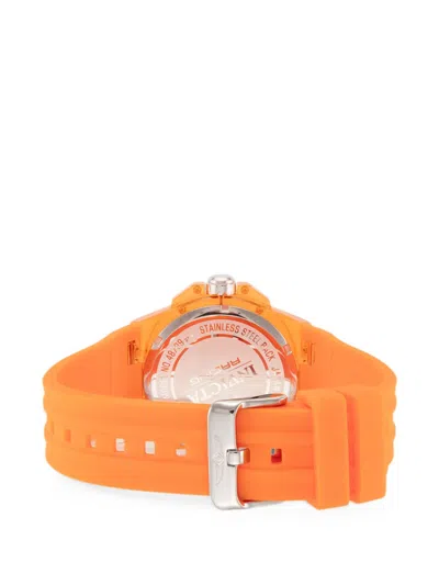 Invicta 레이싱 46mm 시계 In Orange