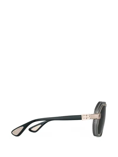 Bugatti Men's Grey Rectangular Sunglasses 08mgmrg In Gray