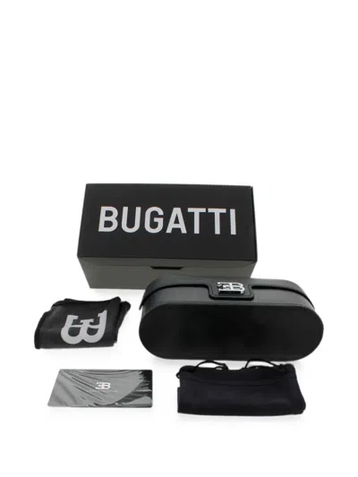 Bugatti Men's Grey Rectangular Sunglasses 08mgmrg In Gray