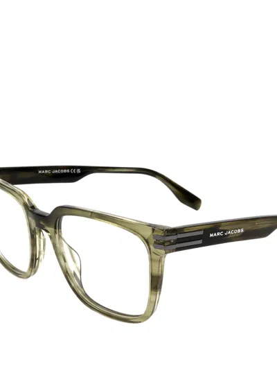 Marc Jacobs Square-frame Glasses In Brown