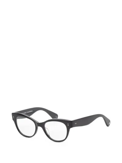 Garrett Leight 옥타비아 캣아이 안경 In Gray