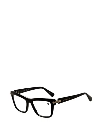 Longchamp Square-frame Glasses In Black
