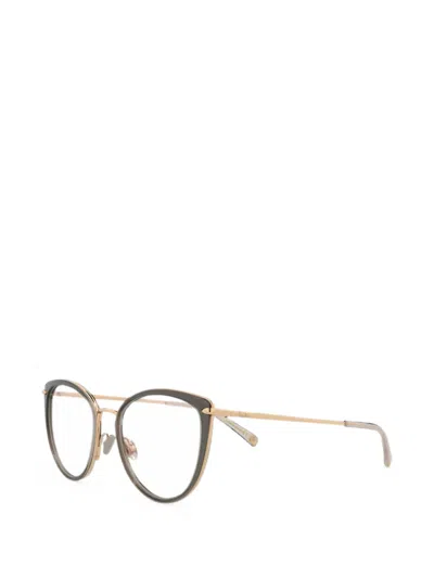 Pomellato Eyewear 캣아이 안경 In 그레이