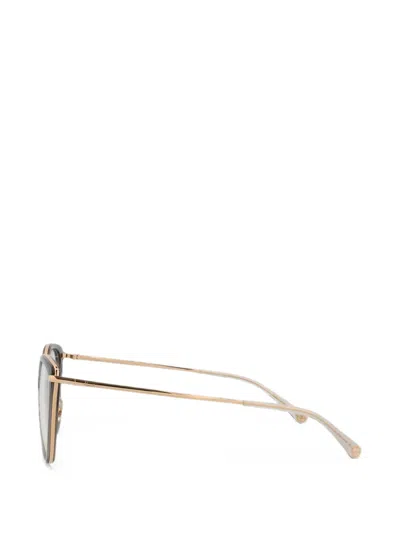 Pomellato Eyewear 캣아이 안경 In 그레이
