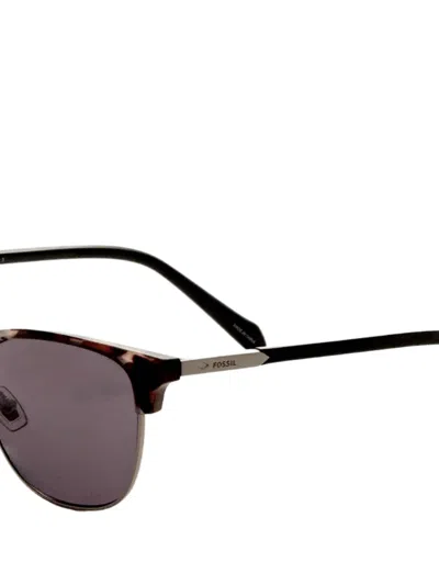 Fossil Men's 51mm Grey Sunglasses In Brown