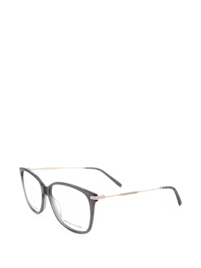 Marc Jacobs Geometric-frame Glasses In Gray
