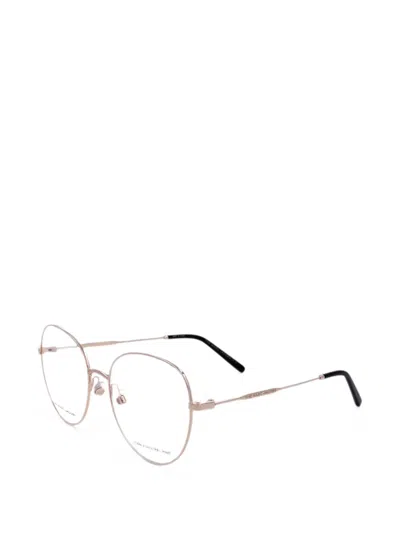 Marc Jacobs Geometric-frame Glasses In Gray