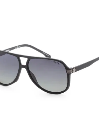 Carrera 파일럿 프레임 더블 브리지 선글라스 In Black