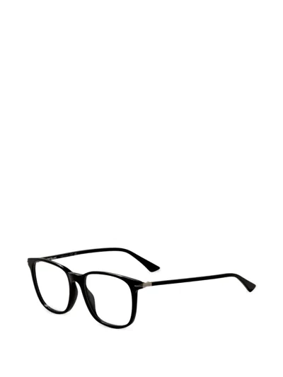 Montblanc 스퀘어 프레임 안경 In Black