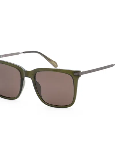 Fossil 스퀘어 프레임 선글라스 In Green