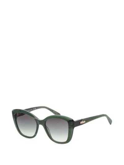 Longchamp Cat-eye Frame Sunglasses In Gray