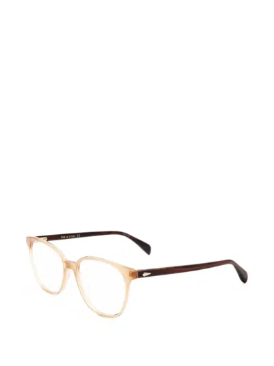 Rag & Bone Men's 51mm Optical Frames In Brown