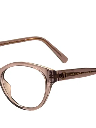 Marc Jacobs Cat-eye Frame Glasses In Brown