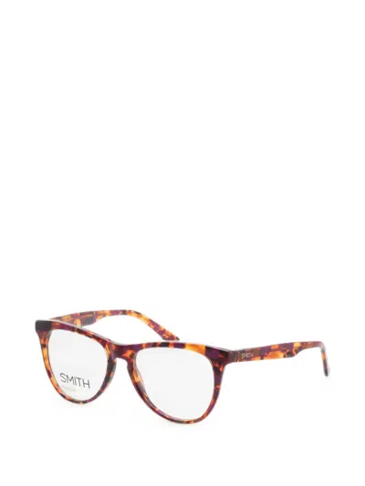 Smith 로건 라운드 프레임 안경 In Brown