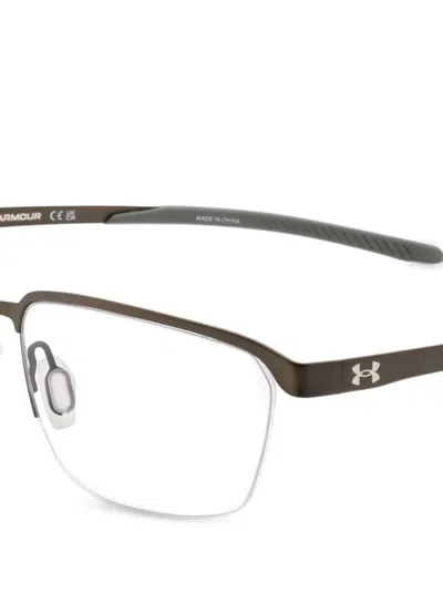 Under Armour 직사각 프레임 안경 In Gray