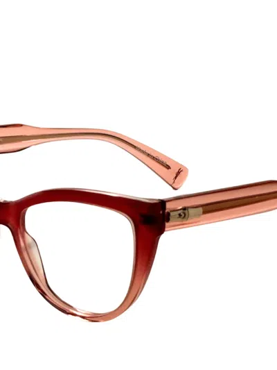 Longchamp Gradient-effect Cat-eye Glasses In Brown